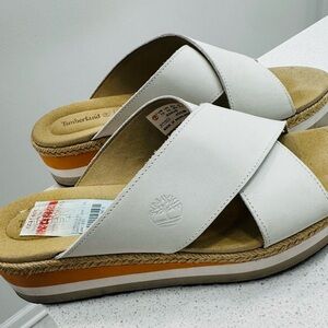 Timberland Women's Cream Sandals
